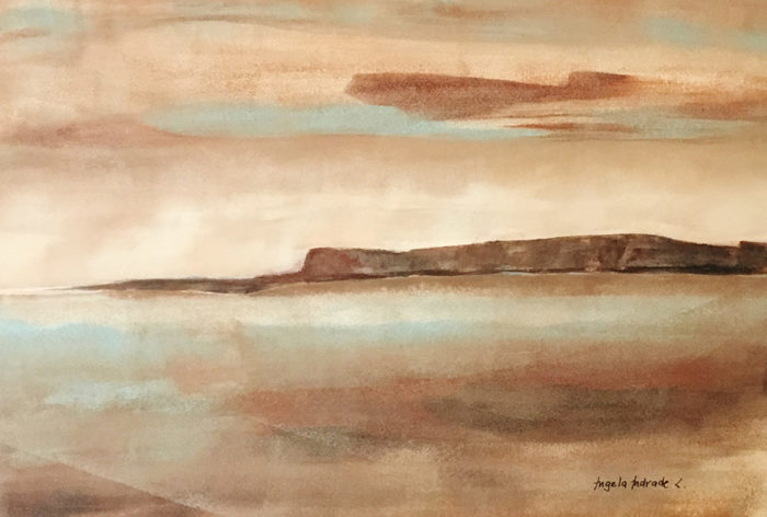 Tempête de sable - oeuvre de Angela C. Andrade AAAE14
