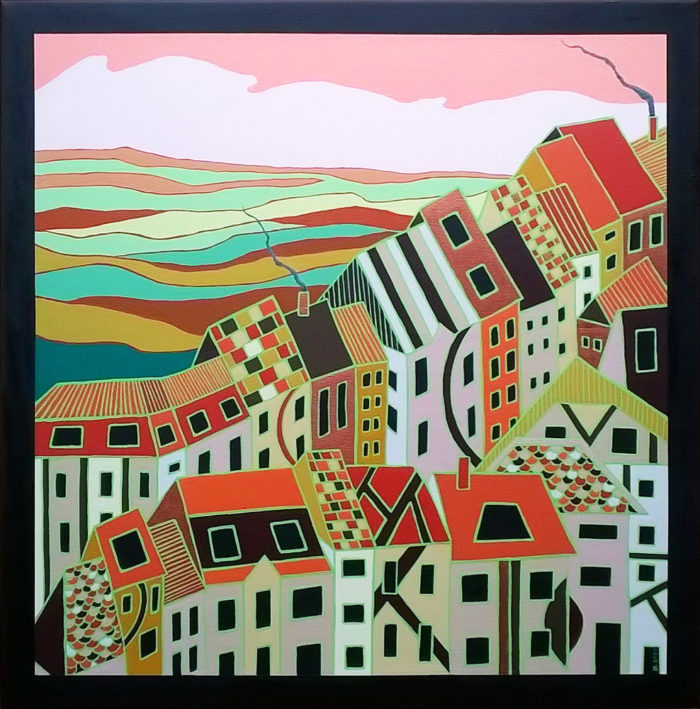 Village en biais