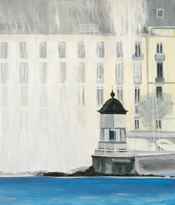 Eaux-Vives, le Phare & son Voile d'eau