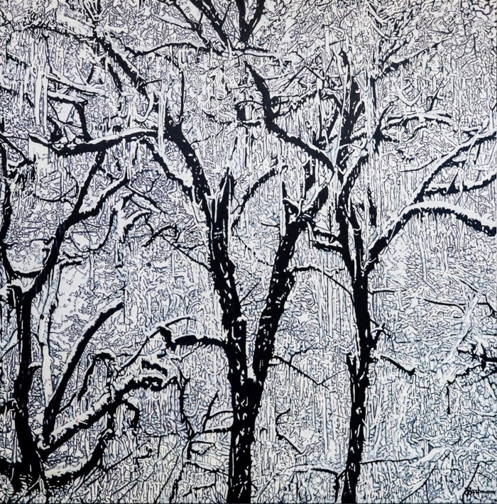 Premiers frissons - Œuvre de Jacqueline BACHMANN - JEBN35