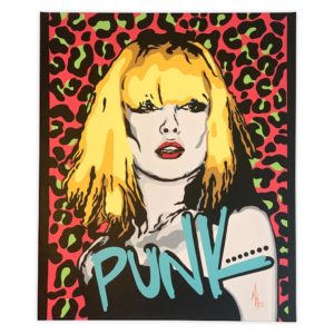 Hommage à Debbie Harry - Oeuvre de Mona HENAO
