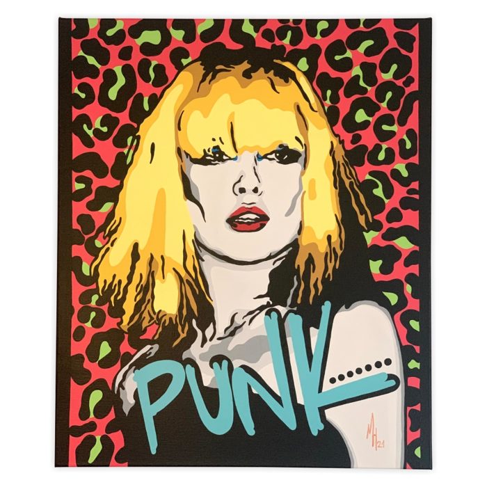 Hommage à Debbie Harry - Oeuvre de Mona HENAO
