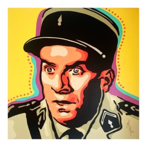 Hommage à Louis de Funès - Oeuvre de Mona HENAO