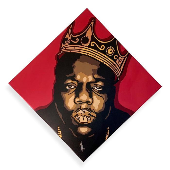 Hommage à Notorious BIG - Oeuvre de Mona HENAO