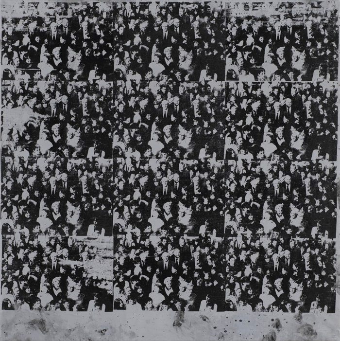 La foule 3 (n°1382) - oeuvre de Nicolas Noverraz NSNZ163-SD