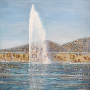 Jet d'abondance II - œuvre de Polina DEMIDOVA - PADA1