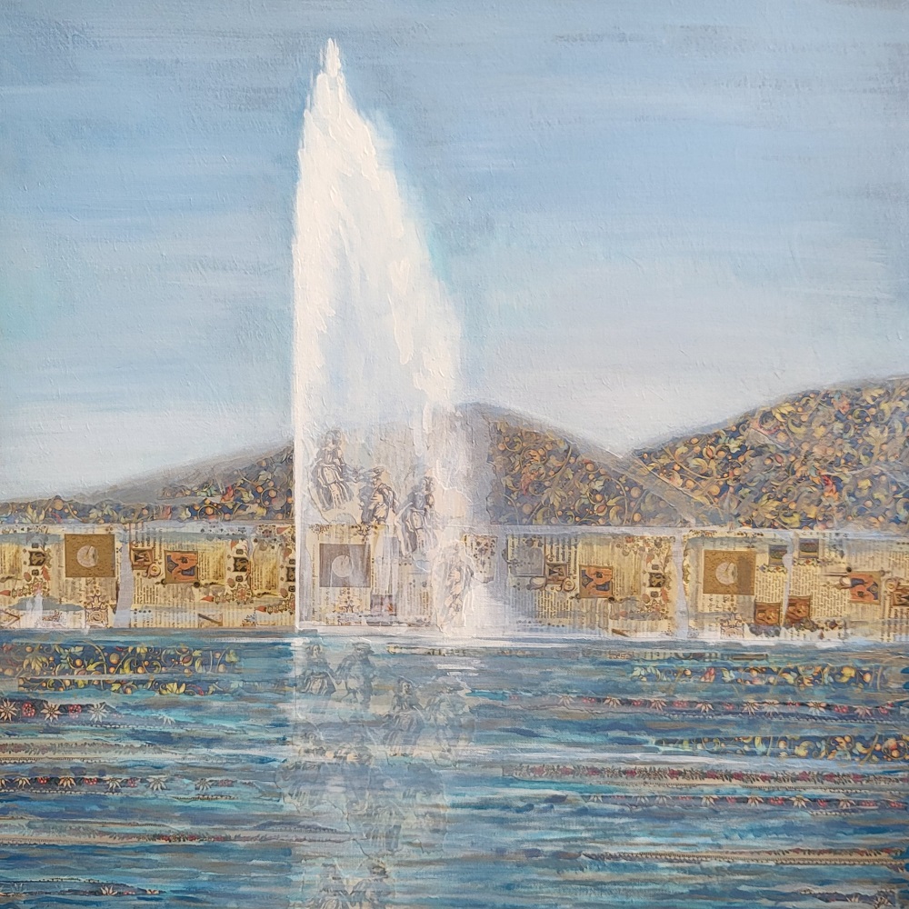 Jet d'abondance II - œuvre de Polina DEMIDOVA - PADA1