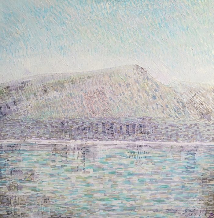 Salève, lac léman - œuvre de Polina DEMIDOVA - PADA2