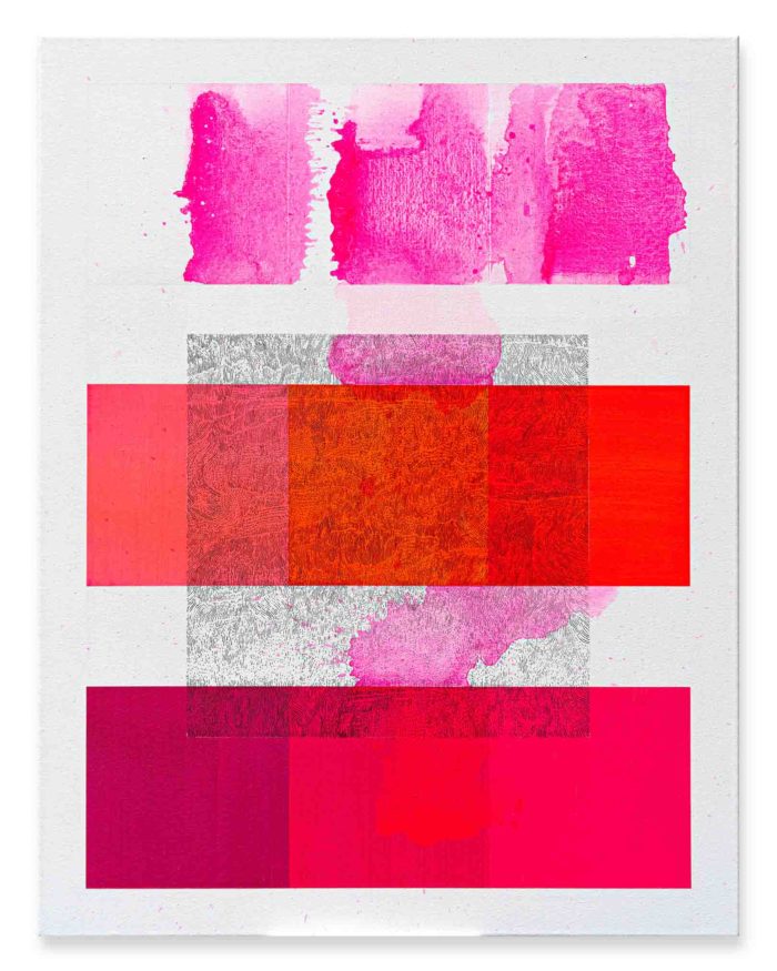Bright Morning, Pink Morning - œuvre de Patrick PICCINELLI PKPI8