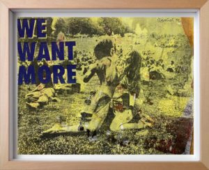 Oeuvre de Petr Beranek, techniques utilisées: Gumprint, monotype, acrylic s/ toile