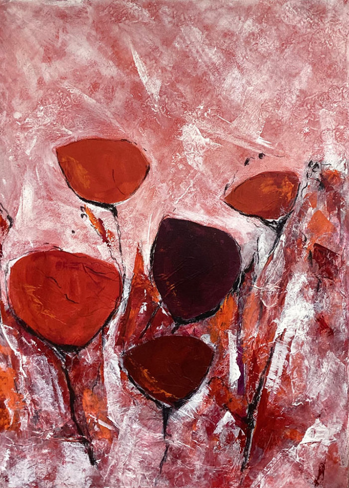 Bord de chemin II - œuvre de Renée Furrer - REFR65