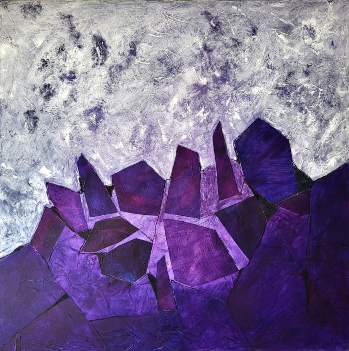L'Améthyste - Œuvre de Renée de Furrer - REFR67