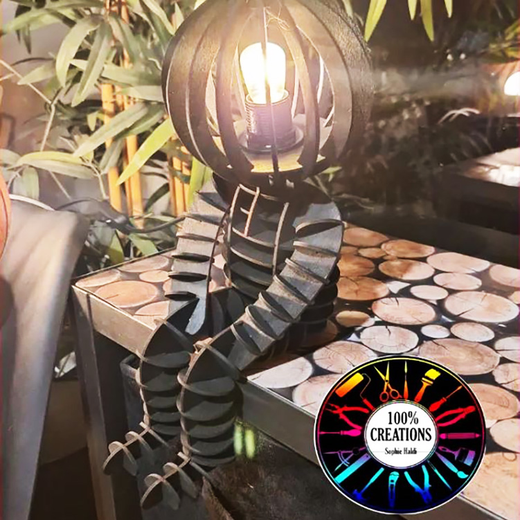 lampe bonhomme assis